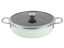 Tava rotunda cu capac Nordic 28 cm